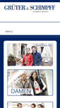 Mobile Screenshot of grueter-schimpff.com